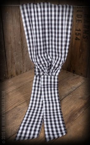 zwart wit bandana