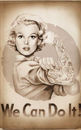 Poster - Marilyn can do it!