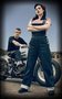 Ladies Denim Dungarees | Playsuit
